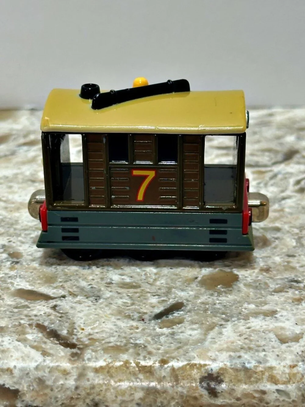 Thomas & Friends Toby the Tram #7 Take Along 2002 Learning Curve Diecast Gullane